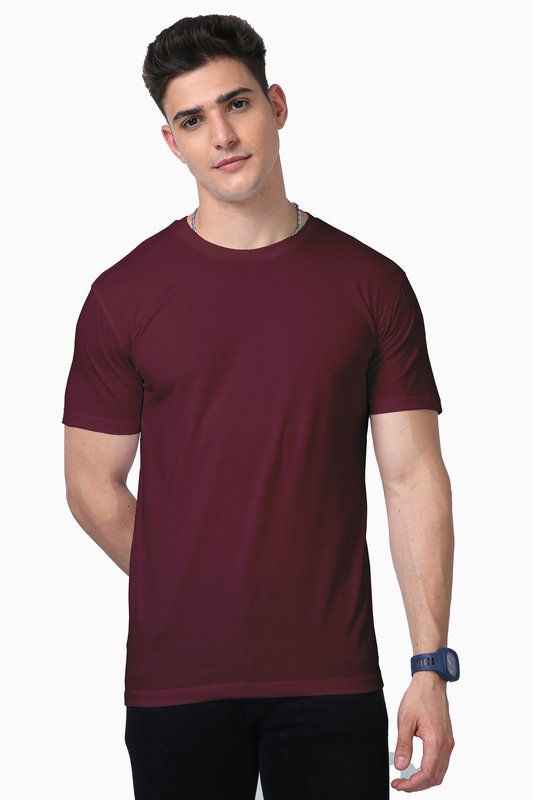 Unisex Supima T-Shirts Maroon
